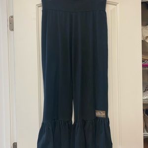 Matilda Jane Big Ruffle Capri Pants S